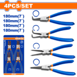 WPS2604 (Wadfow 4 Pcs circlip pliers set 7" - P5C20)