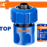 WQC2E34 (Wadfow Plastic hose connector 0.75" - P20C120)