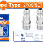 WQP2950 (Wadfow 2 Pcs quick plug set 0.25" - C120)