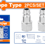 WQP2970 (Wadfow 2 Pcs quick plug set Female - C120)