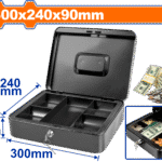 WQQX2H05 (Wadfow Cash box 300x240x90mm - P1C12)