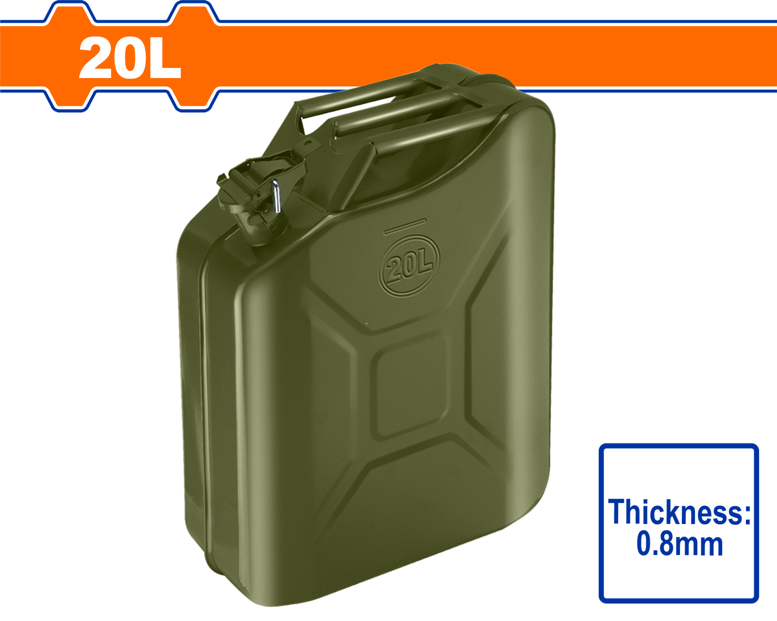 WQY1320.png WQY1320 (Wadfow Vertical jerrican 20L - C5) - Image 1