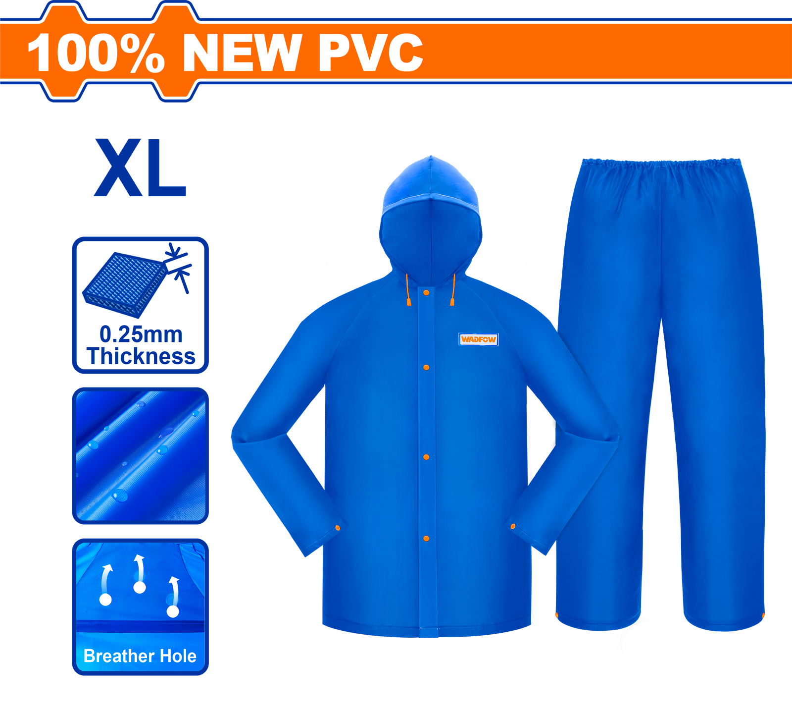 WRC300L.png WRC300L (Wadfow Rain suit L) - Image 1