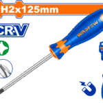 WSD2225 (Wadfow Phillips screwdriver 6x125mm PH2 - P12C144)