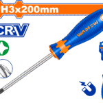 WSD2238 (Wadfow Phillips screwdriver 8x200mm PH3 - P12C144)