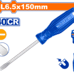 WSD3266 (Wadfow Slotted screwdriver 6.5x150mm 40Cr - P12C144)