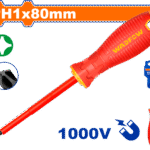 WSD7213 (Wadfow Insulated screwdriver PH1 80mm - P12C240)