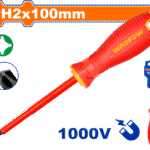 WSD7224 (Wadfow Insulated PH screwdriver 2x100mm - P12C144)