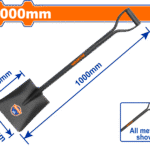 WSE3314 (Wadfow Steel shovel 245x295mm - C12)