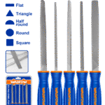 WSF2405 (Wadfow 5 Pcs Steel file set 8" - P5C10)