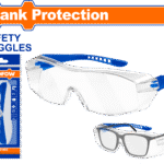 WSG1803 (Wadfow Safety goggles plain with colored temples - C144)