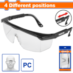 WSG1804 (Wadfow Safety goggles with adjustable temple - P24C144)