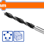 WSJ1K02 (Wadfow Wood twist drill bit 8mm - P100C200)