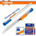 WSK1509 (Wadfow Snap-off blade knife 9x80mm metal - P50C600)