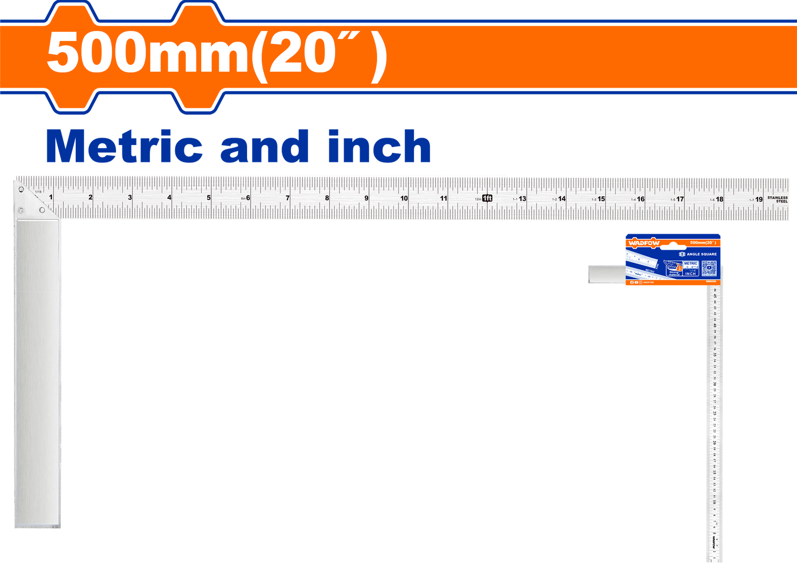 WSR2950.png WSR2950 (Wadfow Angle square 20" - P6C60) - Image 1