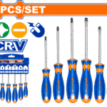 WSS1206 (Wadfow 6 Pcs screwdriver set CRV - P9C36)