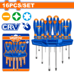 WSS1416 (Wadfow 16 Pcs screwdriver set - C10P5)