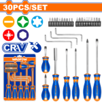 WSS1430 (Wadfow 30 Pcs screwdriver set - P10C20)