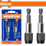 WSV3K01 (Wadfow Screwdriver bit holder with release 2pcs 60mm - C100)