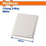 WSWA912A (Wadfow Switch 1 Gang 2 Way - P10C100)
