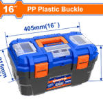 WTB1316 (Wadfow 16" Plastic Tool Box - P1C8)