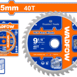 WTC1K07 (Wadfow TCT saw blade 9.25" - 40T - P5C25)