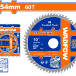 WTC1K10 (Wadfow TCT saw blade 10" 60T wood - P5C25)