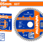 WTC1K11 (Wadfow TCT saw blade 12" 60T wood - P5C10)
