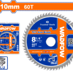 WTC2K01 (Wadfow TCT saw blade 8" 60T Aluminium - P5C25)