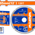 WTC2K06 (Wadfow TCT saw blade for alu 12" 120T - P5C10)