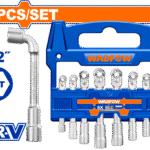 WTH4208 (Wadfow L-angled socket wrench set 8pcs 8-19mm - P3C12)