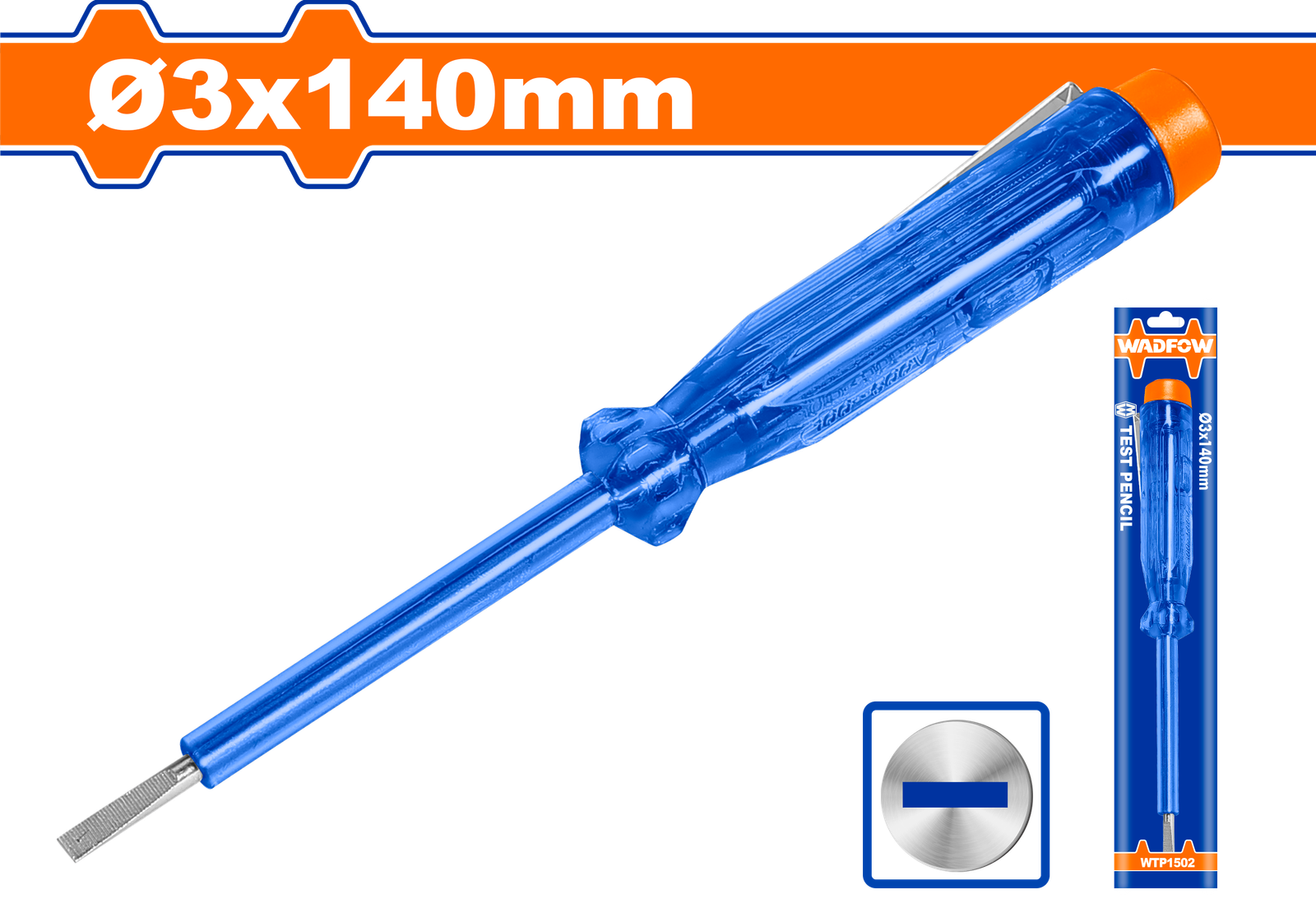 WTP1502.png WTP1502 (Wadfow Test pencil 3x140mm - P50C600) - Image 1