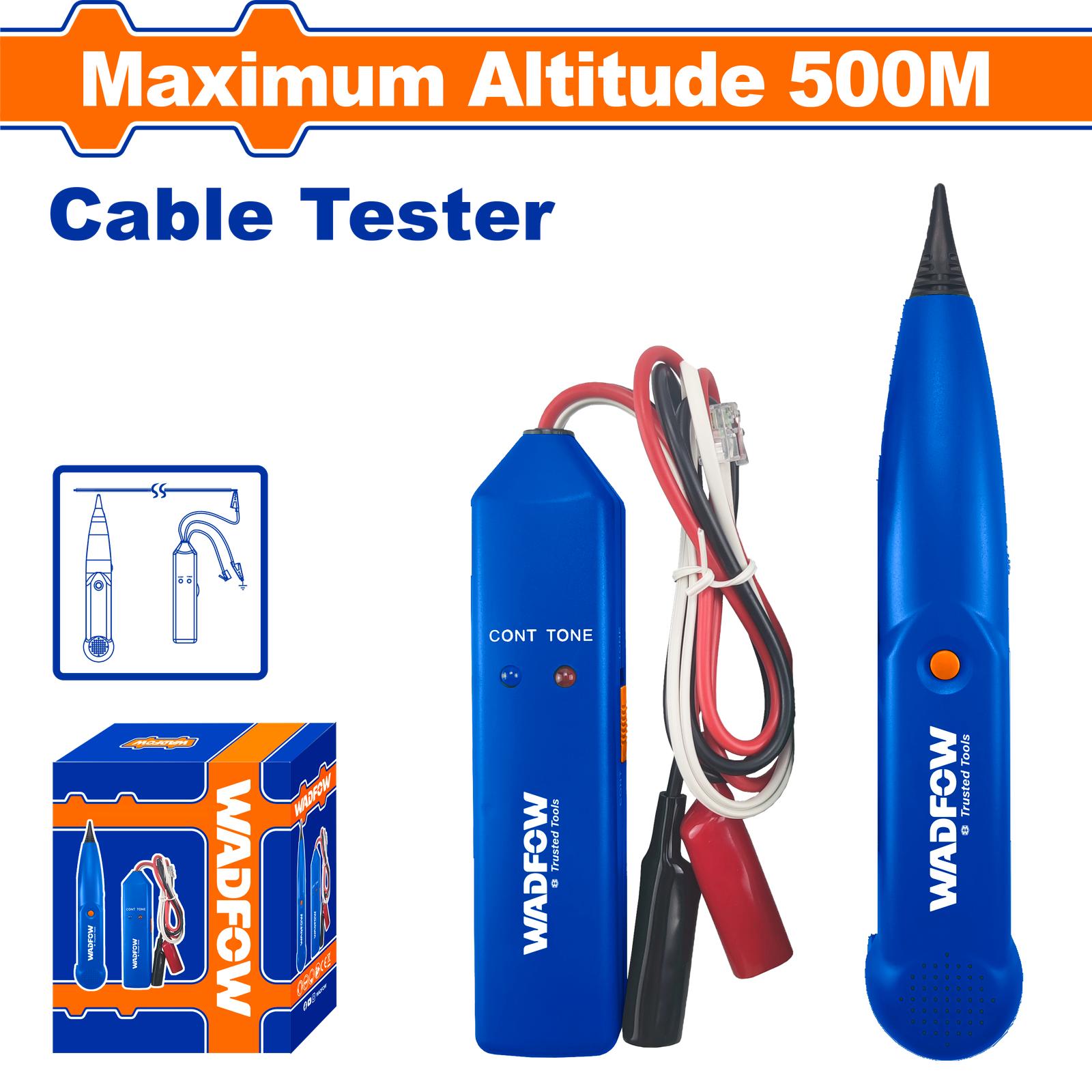 WTP9502.png WTP9502 (Wadfow Cable tracker 500m - C40) - Image 1