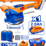 WTVM1D125 (Wadfow Cordless tile vibration machine 20V - C6)