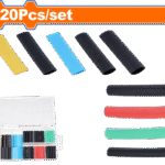 WUR1B01 (Wadfow 120 Pcs heat shrink tubing assortment - C20)