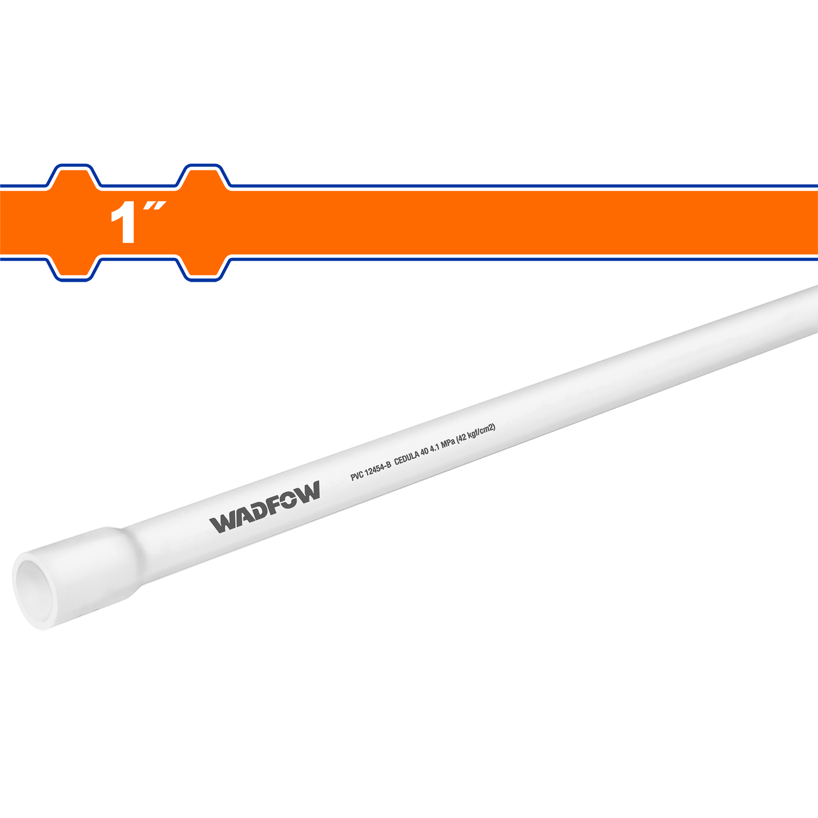 WVH1F11.png WVH1F11 (Wadfow PVC pipes 1"x3m - P1C14) - Image 1