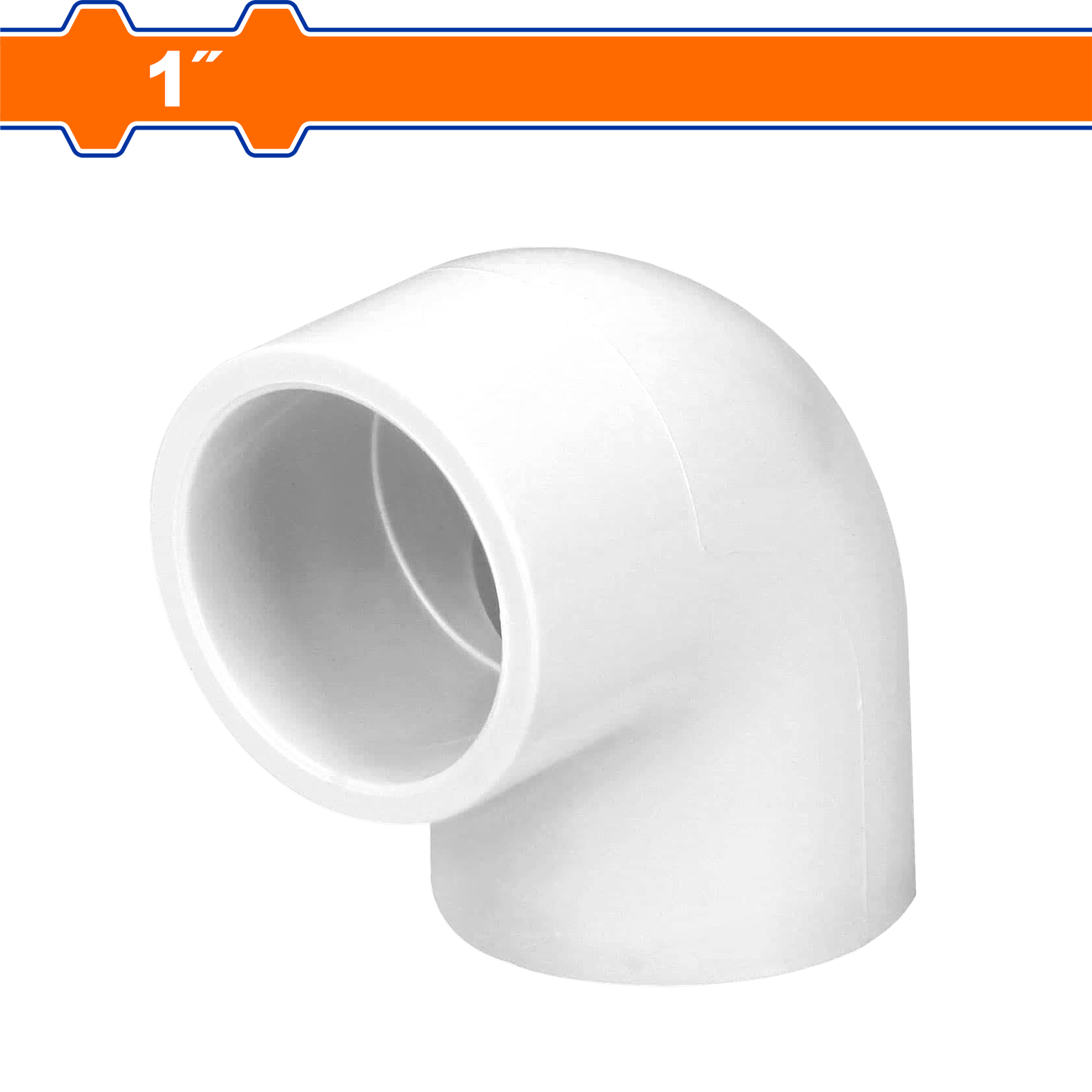 WVL1811.png WVL1811 (Wadfow PVC 90° Elbow 1" - P20C220) - Image 1