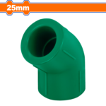WVL3824 (Wadfow PPR 45° Elbow 25mm - P20C400)