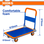 WWB1330 (Wadfow Foldable platform hand truck 300KG - C1)