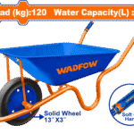 WWB3F02 (Wadfow Wheel barrow 120kg - 60L - Solid Wheel)