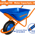 WWB8F01 (Wadfow Wheel barrow 150kg 90L pneumatic - P1C1)