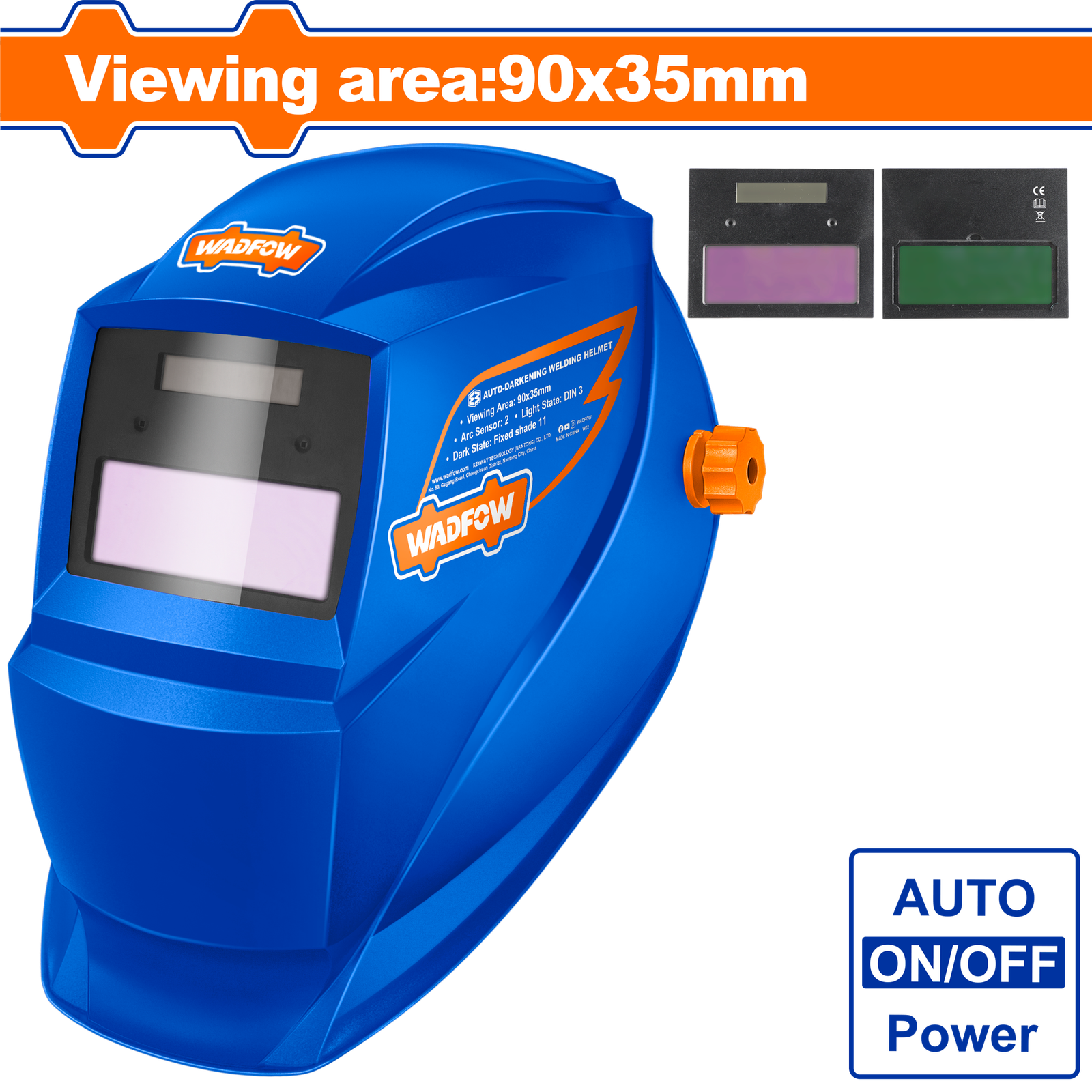 WWH2501.png WWH2501 (Wadfow Auto-darkening welding helmet) - Image 1