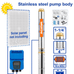 WWPDDC04 (Wadfow Solar deep well pump 1.5HP 72V - C1)