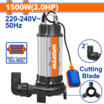 WWPWA05 (Wadfow Sewage submersible pump 2HP - C1)