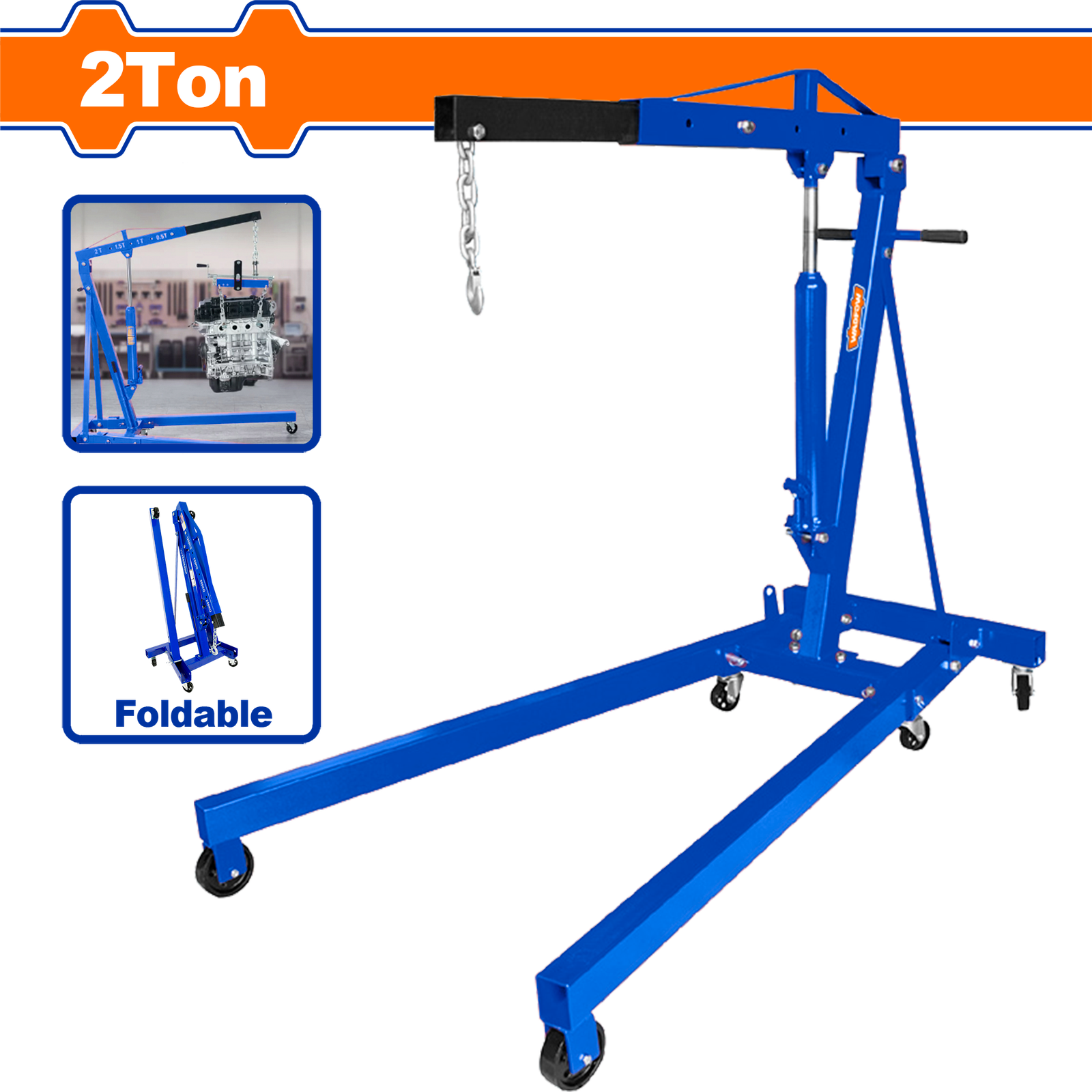 WXC1A02.png WXC1A02 (Wadfow Foldable engine crane 2 Ton) - Image 1