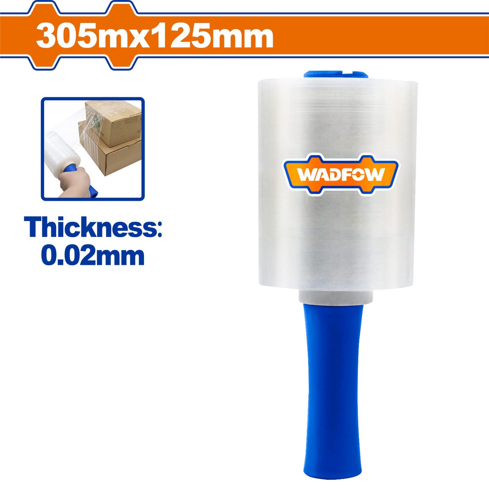 WXR1303.png WXR1303 (Wadfow Stretch wrap film 305m - P2C24) - Image 1