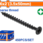WXS1515 (Wadfow 450pcs Drywall screw 3.5x50mm - P1C10)