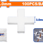 WXZ1003 (Wadfow Tile spacer 100 Pcs 3mm - P600C1200)