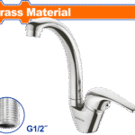 WZD1504 (Wadfow Kitchen mixer faucet brass - P1C10)