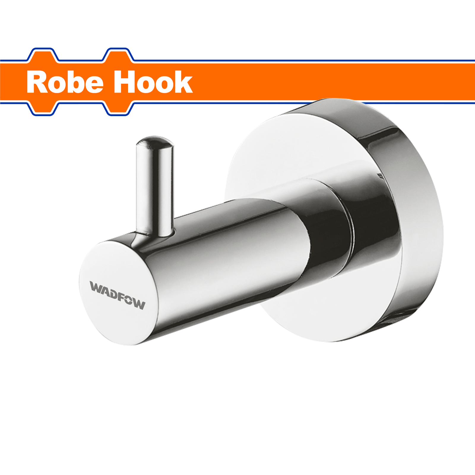 WZG1501.png WZG1501 (Wadfow Robe hook silver - P1C50) - Image 1